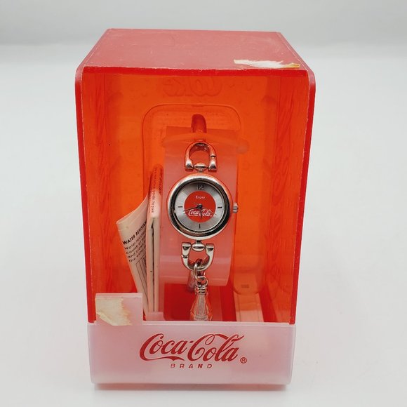 NEW VINTAGE circa late 1990's COCA COLA WATCH CCW184 - Picture 1 of 7